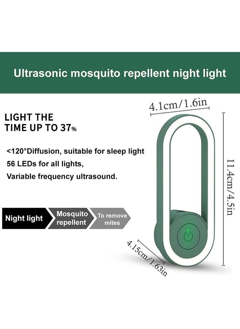 Mosquito Killer with LED Light, Mosquito Zapper, Bug Zapper, Pest Repeller, Indoor Repellent for Roach, Rodent, Mouse, Bugs, Mosquito, Mice, Spider, Electronic Plug in Pest Control (3pcs)