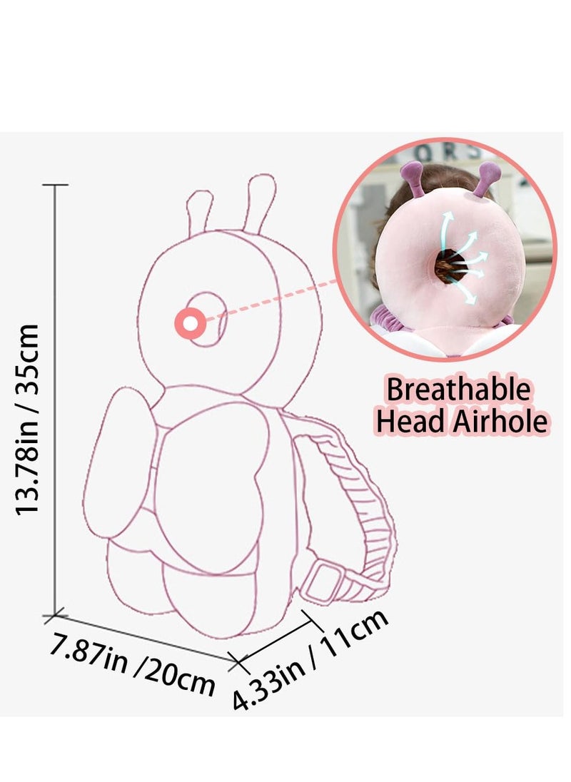 Generic - Baby Head Protector Backpack Pillow for Falling Crawling and Walking Toddler Essentials Infant Toys Helmets Baby Lover Gifts for 0.5-3 Years 6-12 months - Image 1