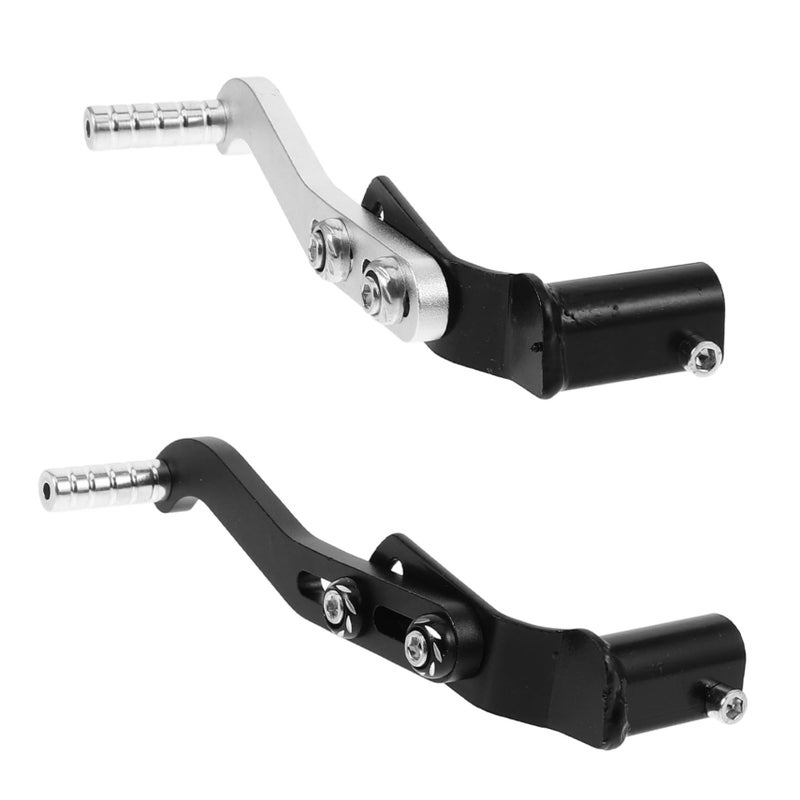 2Pcs Motorcycle Gear Shifter Lever Aluminum Alloy Replacement Fall Design - Image 2