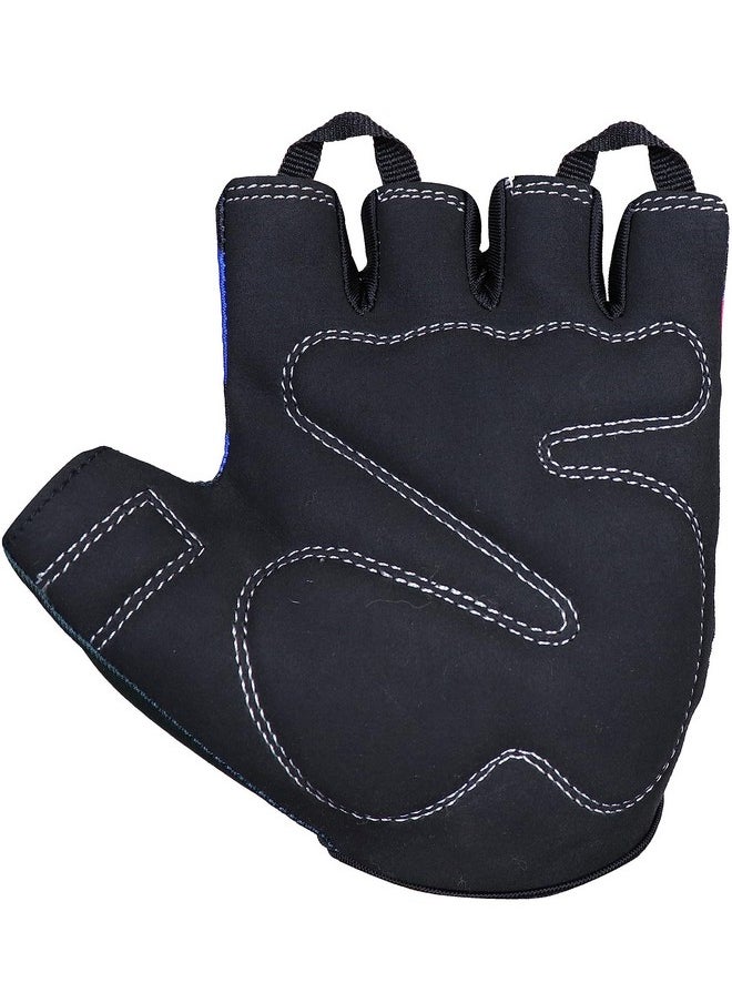 Kobo Kobo Suede Wtg-66 Weight Lifting Gym Gloves Hand Protector for Fitness Training,Blue  - Image 5