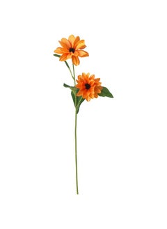 Artificial Flower Black Eyed Susan Stem Orange 55 Cm