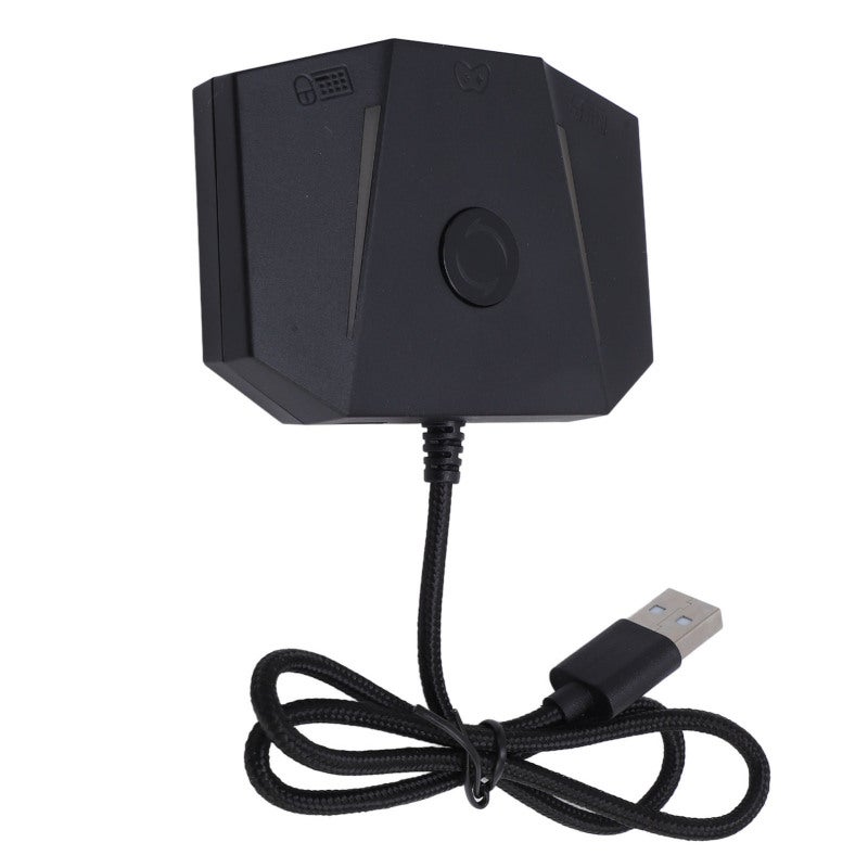Mouse Keyboard Adapter: 3.5mm Sound Jack, RGB Light Effects, Precise Control Game Console Converter - Wide Compatibility, Easy App Setup Gaming Adapter for X/S, Switch And Serious Gamers - Image 1