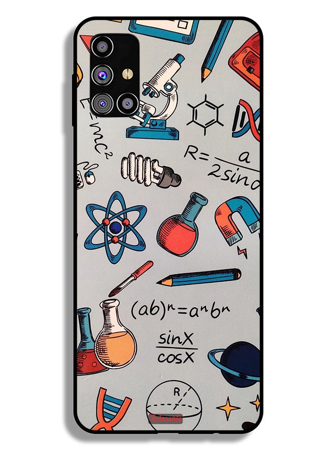 Tolwak غطاء حماية لجهاز سامسونج جالاكسي M31s مع علامات علمية - Image 2