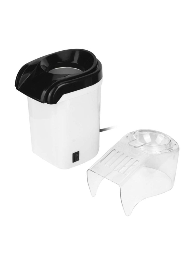 Macon DLC PC149 Popcorn Maker – Hot Air Electric Popcorn Machine, Oil-Free & Fast Cooking – White and Black - Image 4