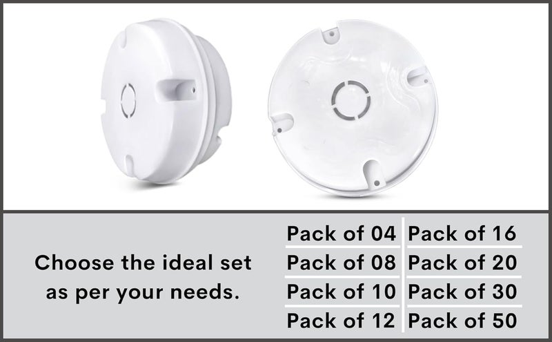 ELECTRA ZONE PVC ROUND BOX Pack Of 4 - Image 2