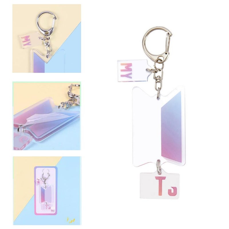 YANENG Army Bangtan Boys Merch Keychain Pendant Key Ring Bagpack Keychain School Bag Accessory for Fans Gifts - Image 5