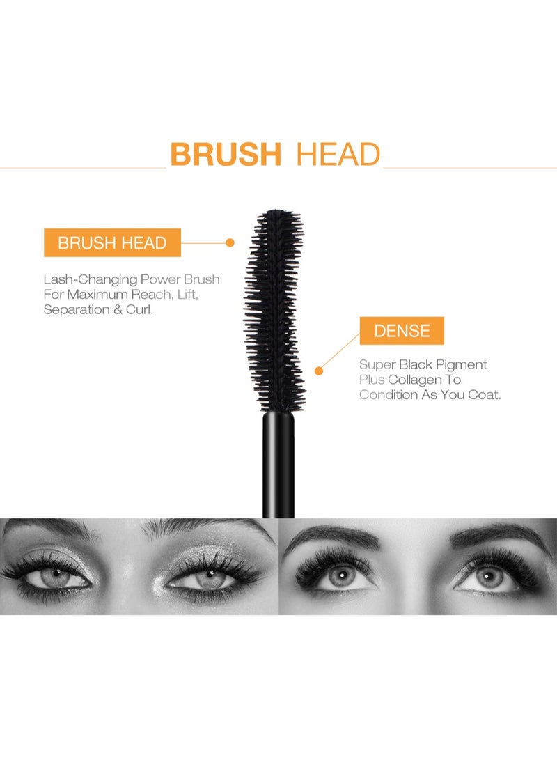 O.TWO.O Lengthening & Curling Mascara – Lightweight Lash Extension, Smooth Lift & Long-Lasting Definition for Daily Eye Makeup - Image 4