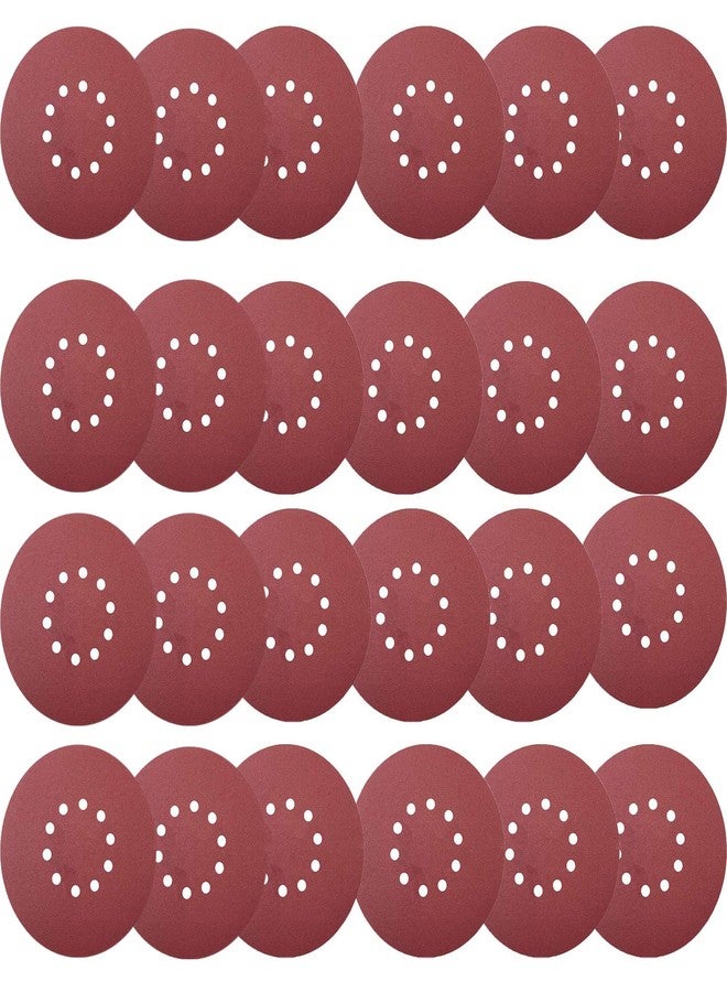 Tonmp 50 PCS 9-Inch 10-Hole Hook-and-Loop Sanding Discs for Drywall Sander -10 Pack Each of 60 80 120 150 240 Grits Sander Paper - Image 1