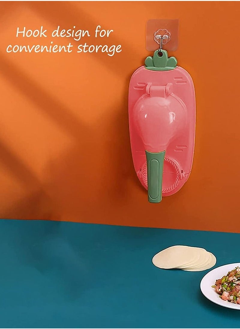 Generic - 2 in 1 Dumpling Maker And Dough Presser, Dough Pressing And Wrapping Modern Dumpling Tool, Perfect For Making Qatayef, Fatayer, Wonton, Empanada, Pierogies, Ravioli And Much More, Convenient And Quick - Image 1