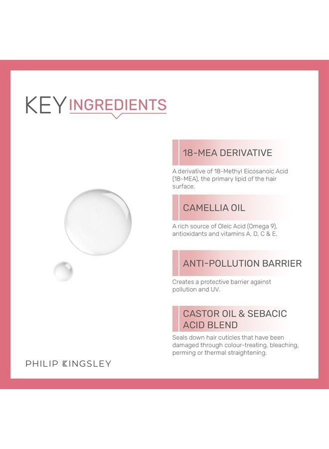 Philip Kingsley Bond Builder Lipid Shield Hair Oil Blend Treatment for Dry, Damaged Hair Nourishing Moisturizer, Non-Greasy, Replenishes, Protects Against Dryness and Damage, 30 ml - Image 3