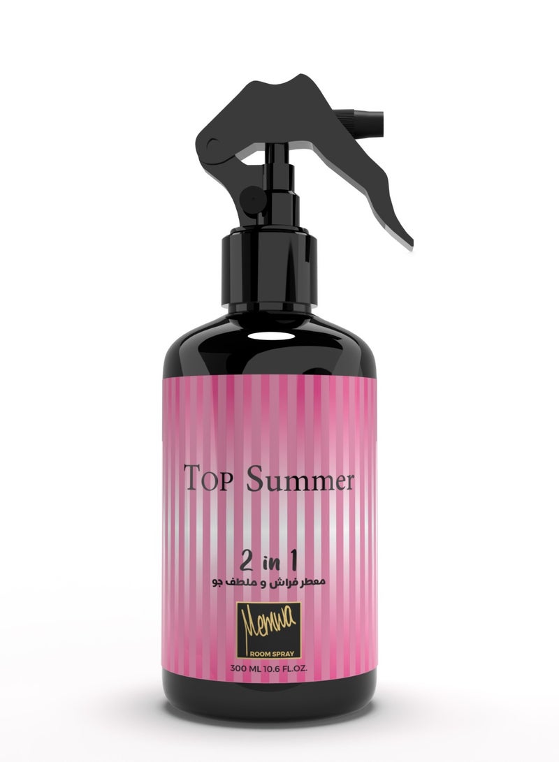 Memwa رذاذ غرفة صيفي ممتاز للمنزل والمكتب معطر هواء 300 مل