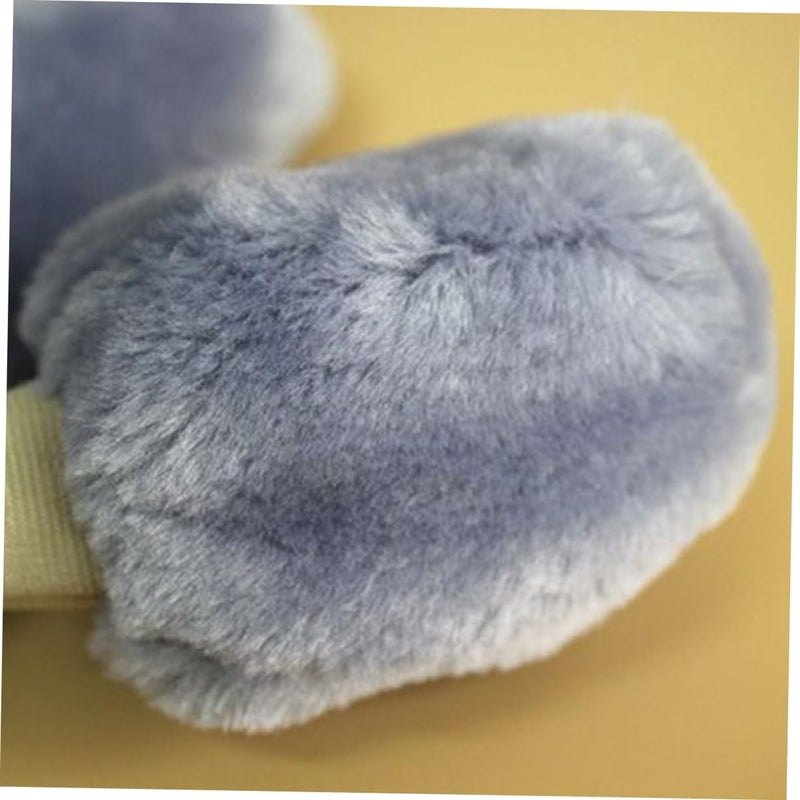 FAVOMOTO Warm Grey Non- Steering Wheel Protector for Suvs Trucks and Cars Breathable and Sweat-Absorbent Automotive Accessory - Image 2