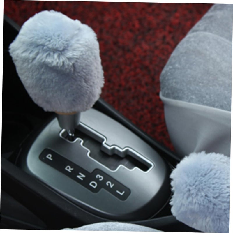 FAVOMOTO Warm Grey Non- Steering Wheel Protector for Suvs Trucks and Cars Breathable and Sweat-Absorbent Automotive Accessory - Image 4