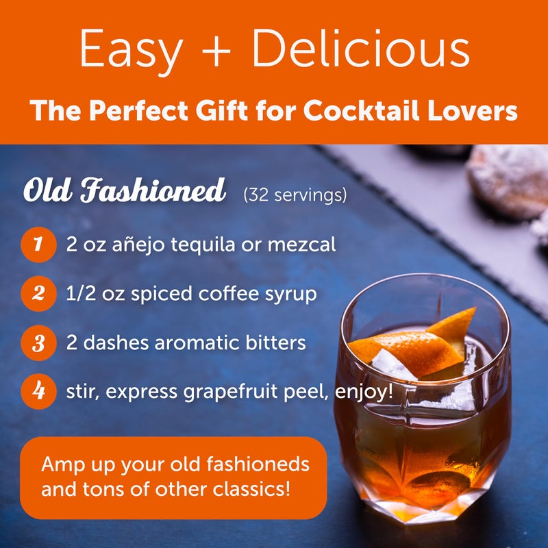 شراب قهوة متبل من شايكر آند سبون، 16 أونصة شراب للمشروبات، شراب قهوة، خلطات كوكتيل، موكتيل، مشروبات غير كحولية - Image 4