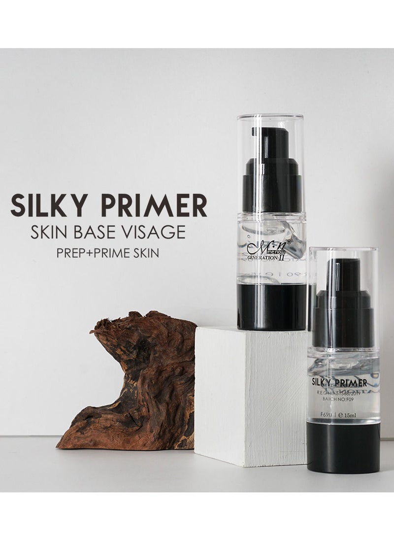 Menow Silky Primer Skin Base Visage (Prep+Prime Skin) 24H - 15 Ml  - Image 3