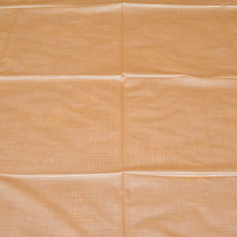 Kuber Industries PVC Double Bed Mattress Protector Sheet, Brown, 6.5 * 6 feet - CTKTC022302 - Image 2