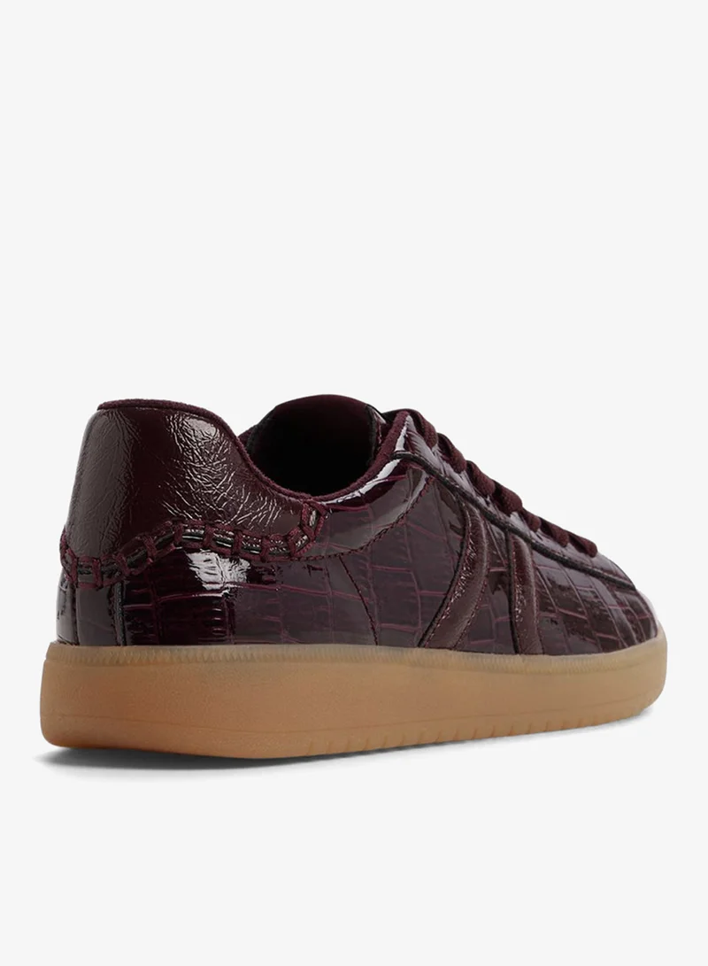 ALDO  CHICSNEAKER2 Textured Lace Up Shoes for Women | Best Price UAE