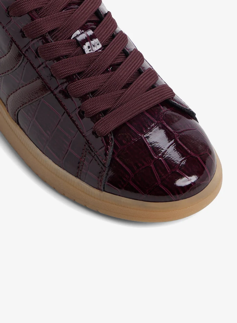 ALDO  CHICSNEAKER2 Textured Lace Up Shoes for Women | Best Price UAE