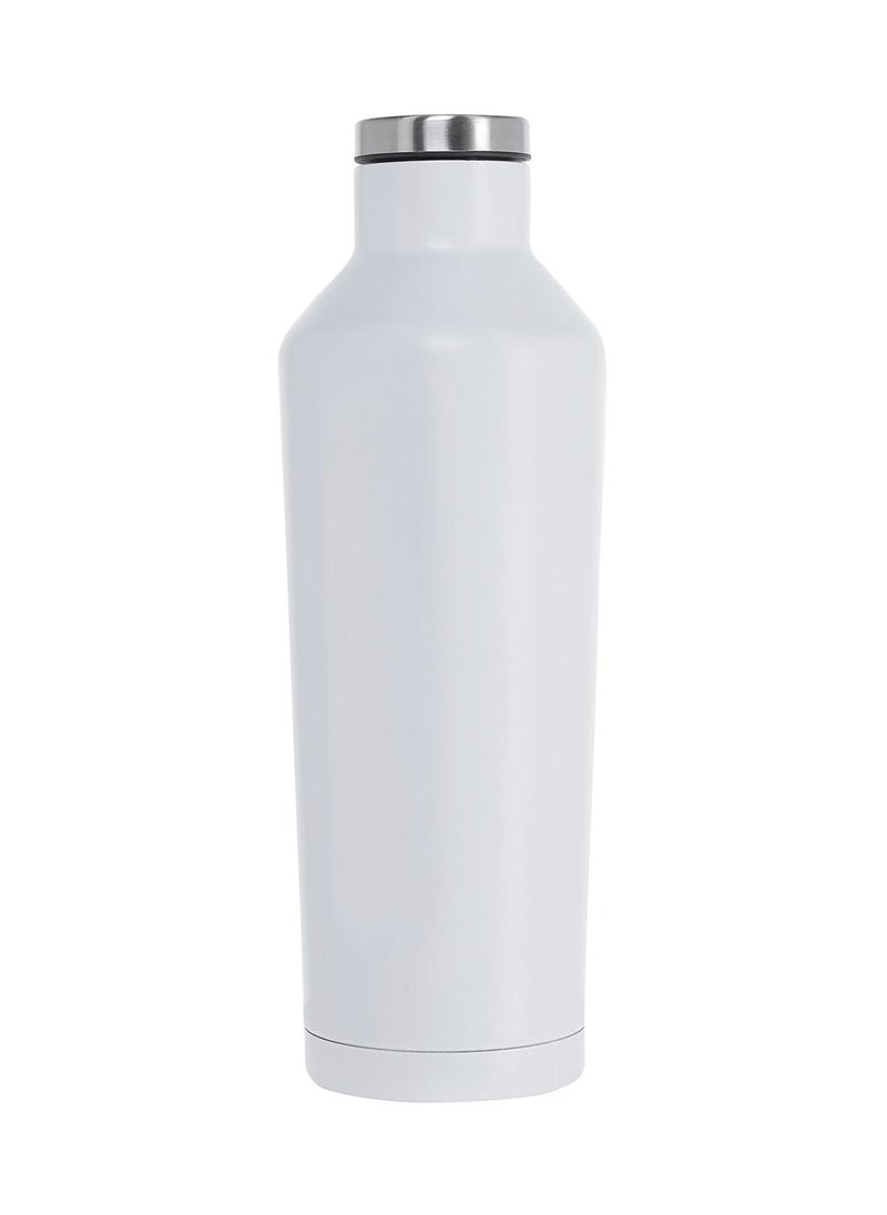 Hans Larsen GALATI - Hans Larsen Double Wall Stainless Steel Water Bottle - White  - Image 1