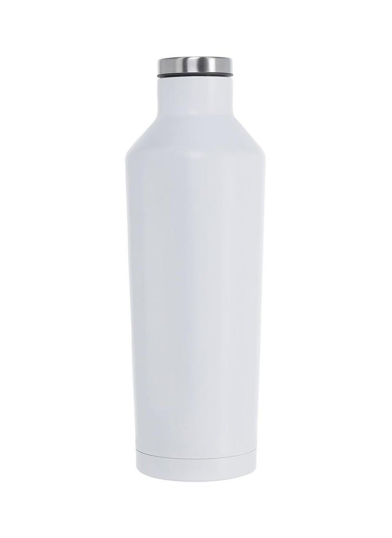 Hans Larsen GALATI - Hans Larsen Double Wall Stainless Steel Water Bottle - White  - Image 2