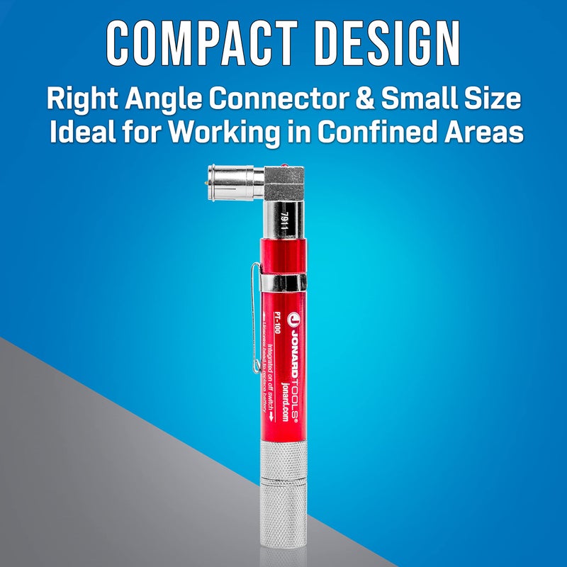 Jonard Tools PT-100 Coax Cable Wire Tracer Pocket Continuity Tester & Toner with Audible Beep and LED, Red - Image 3