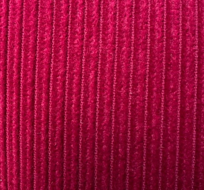 Guffaw / Corduroy/Stripped/Luxury Cushion Covers Standard Size 16"X16" Inches (Dark Pink, 2), 340 TC - Image 2