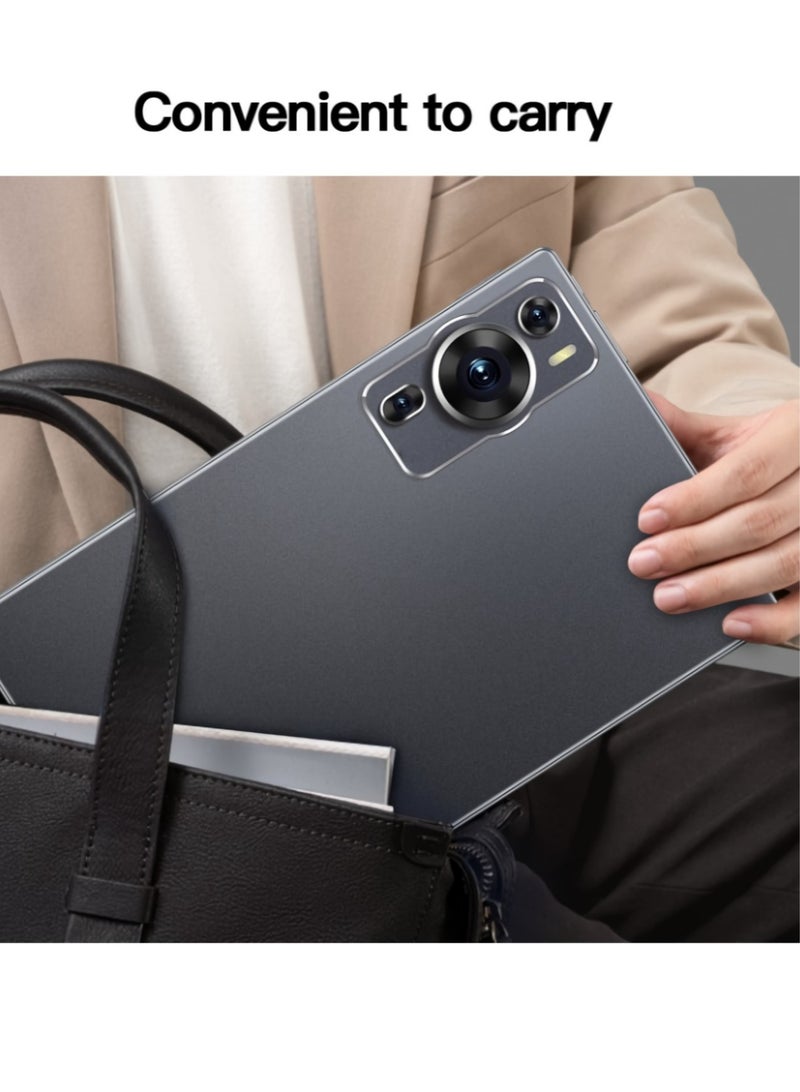 AROAQ P60 Pro 4G Wifi Android Tablet, 10.1 Inch Screen Octa Core Ultra Slim Mobile Phone Tablet, Multifunctional Dual Camera Touch Screen Pad, (1pc, Blue, 4GB RAM 32GB ROM) - Image 2