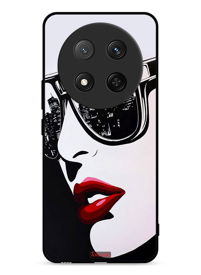 Tolwak Honor X9c 5G Protective Case Cover Girl Face Abstract Art  - Image 1