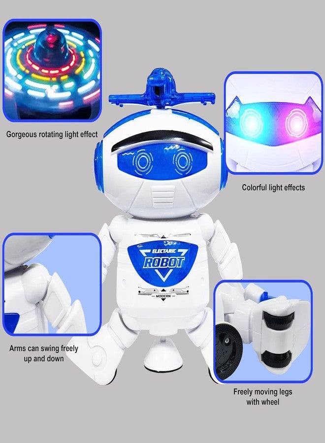 Space Enterprises Dancing Robot Toy for Kids with Flashing Lights and Musical Sounds - Real Moving Action (Dancing Robot 2) - Image 4