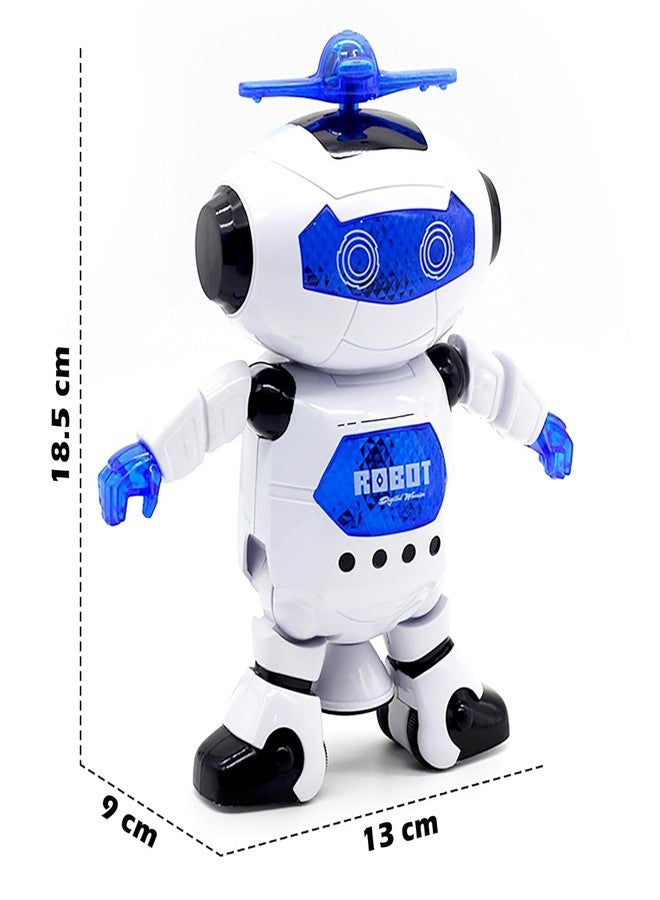Space Enterprises Dancing Robot Toy for Kids with Flashing Lights and Musical Sounds - Real Moving Action (Dancing Robot 2) - Image 3