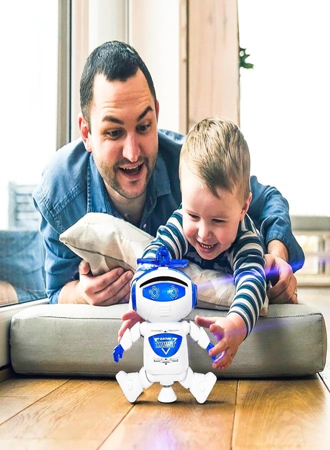 Space Enterprises Dancing Robot Toy for Kids with Flashing Lights and Musical Sounds - Real Moving Action (Dancing Robot 2) - Image 2