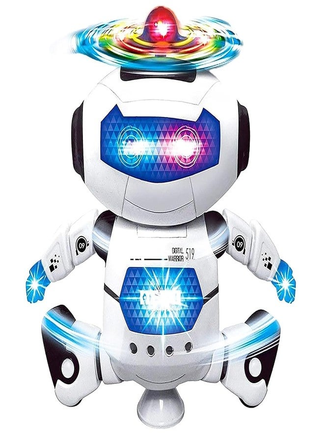 Space Enterprises Dancing Robot Toy for Kids with Flashing Lights and Musical Sounds - Real Moving Action (Dancing Robot 2) - Image 1