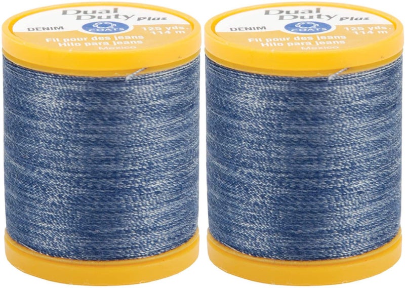 Coats & Clark Inc. Coats  Clark S9764665 Dual Duty Plus Denim Thread 125Yard Denim Blue Tw  k 