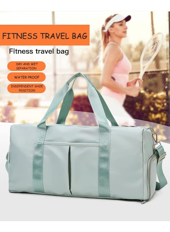 Large Sports Duffle Bags Gym Rolling Duffle Weekend Workout Overnight Bag for Men, Women - Image 5