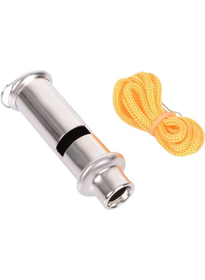 Metal whistle for football training – a refereeing and training tool with a loud and clear sound for matches and drills - Image 1