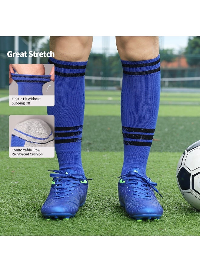 SKY WING Mens Baseball Socks Football Softball Knee High Sock Unisex Athletic Soccer Socks  1/2/3/4 Pairs for Youth Adult  Men and Women - Image 2