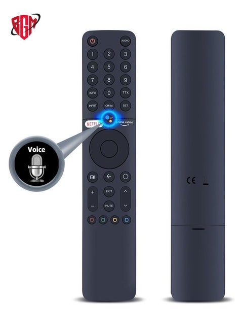 XMRM-19 Voice Remote For Xiaomi Smart TV LCD LED Replacement Remote For Xiaomi Mi P1 32 43 55 Q1 75 Series Android Smart TV L32M6-6AEU L50M6-6AEU L55M6-6ESG L75M6-ESG