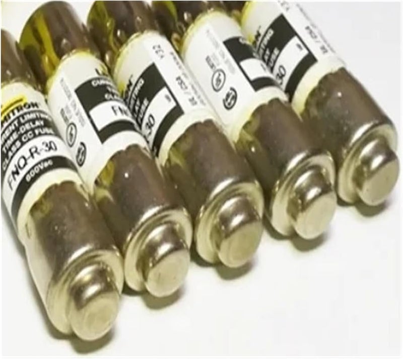 FNQ R 7 1 2 7 5A فيوز فضي قطعتين مجموعة فيوزات كهربائية - Image 2