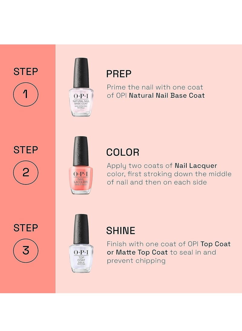 OPI O.P.I Nail Lacquer 15 ml nail polish Long Lasting Chip Resistant - Image 3