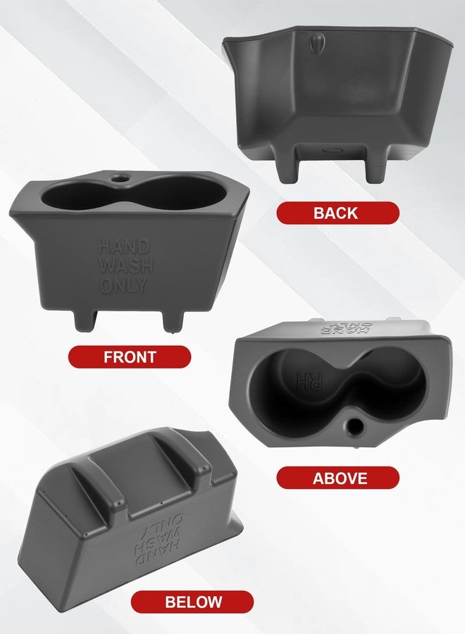 Hsbang Cup Holder Left and Right Replacement for RAM 2013-2020 1500 2500 3500 4500 5500 5NN24XXXAA 1LD23XXXAA - Image 4