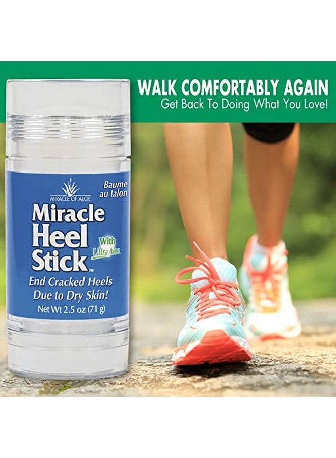 Miracle of Aloe Miracle Heel Stick With Pure Ultraaloe Aloe Vera Gel ; 25 Ounce Stick (1 Pack) - Image 5