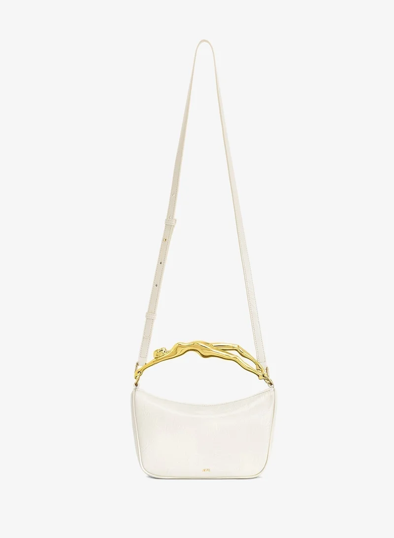 Jw Pei White Jenny Human shaped Handle Handbag for Women | Best Price UAE