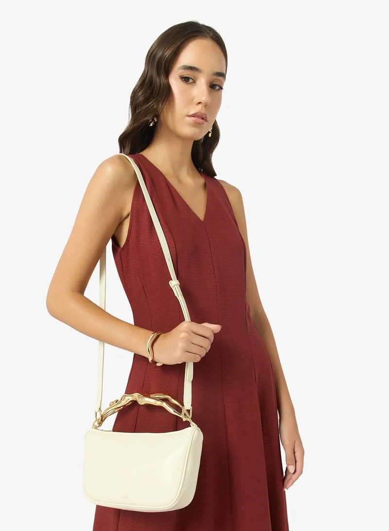Jw Pei White Jenny Human shaped Handle Handbag for Women | Best Price UAE