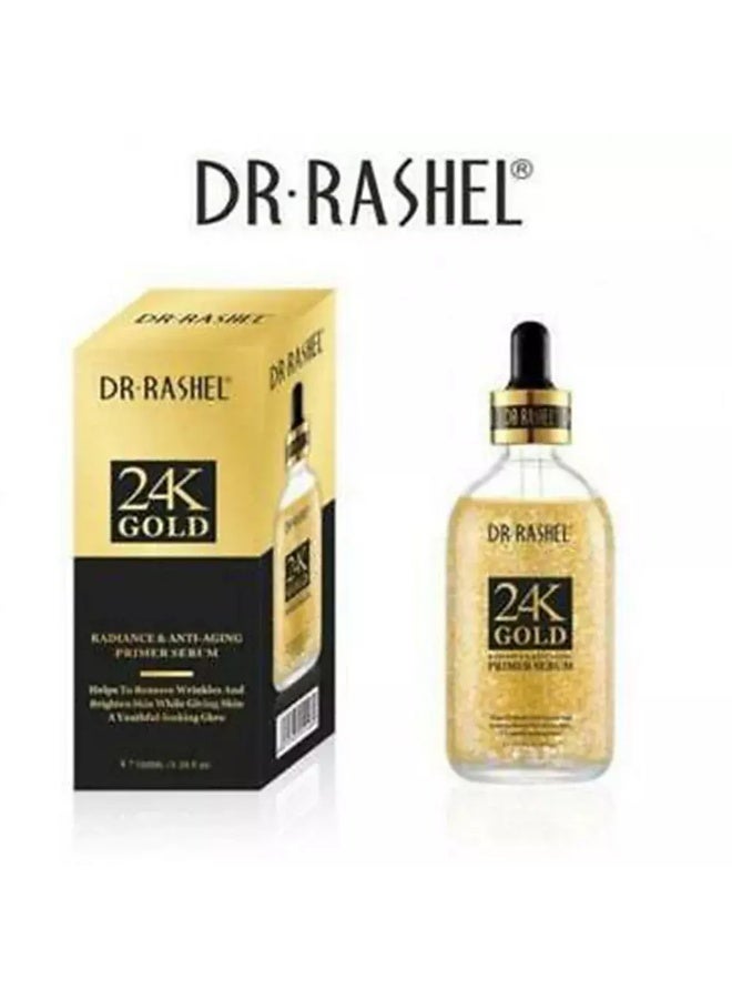 DR. RASHEL Dr Rashel 24K Gold Radiance and Anti Aging and Youthful Looking Glow Prime Serum 100ml - Image 2