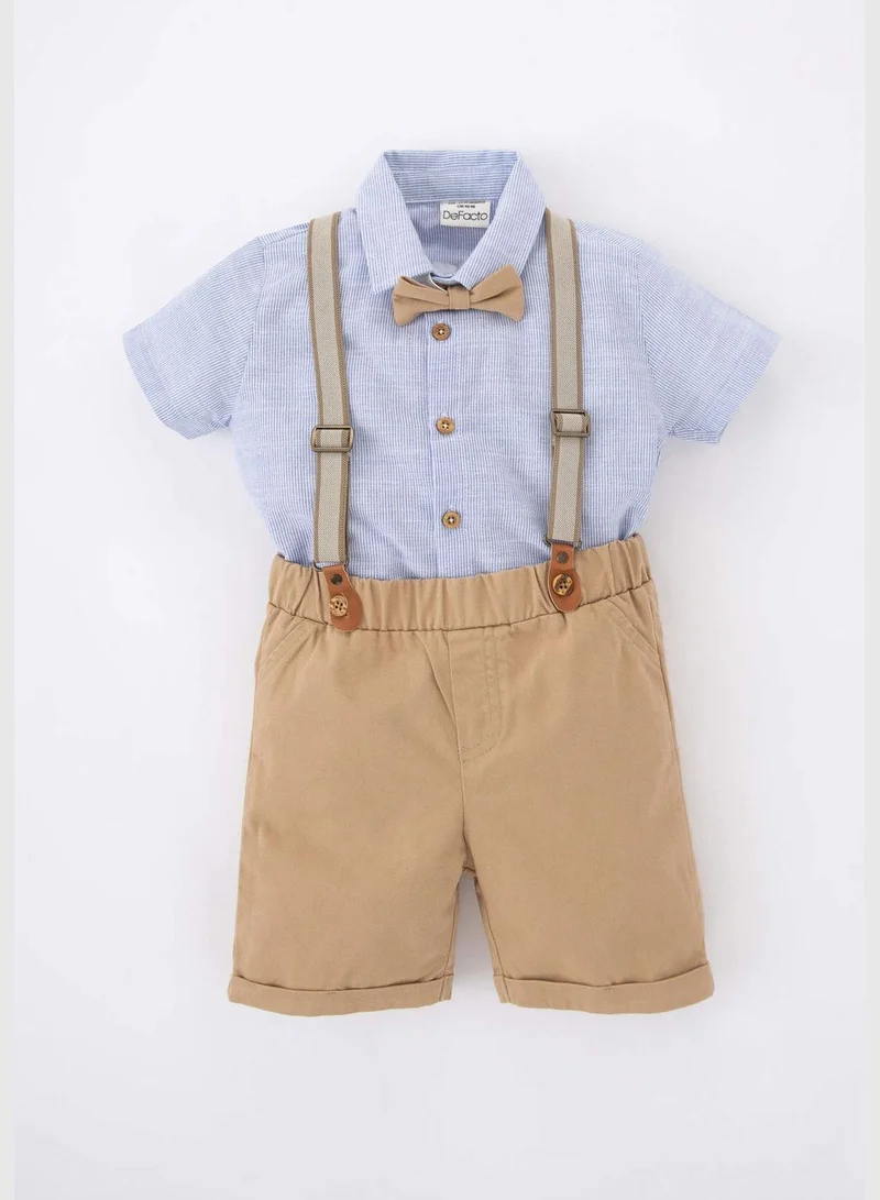 DeFacto 4 Pack BabyBoy Short Sleeve Woven Set