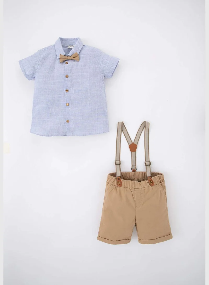DeFacto 4 Pack BabyBoy Short Sleeve Woven Set