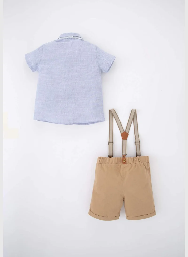 DeFacto 4 Pack BabyBoy Short Sleeve Woven Set