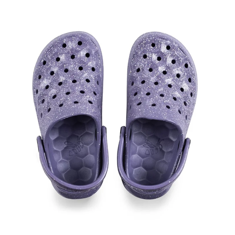 Joybees Glitter Enchantment Purple Girls Varsity Clog for Women | Best Price UAE