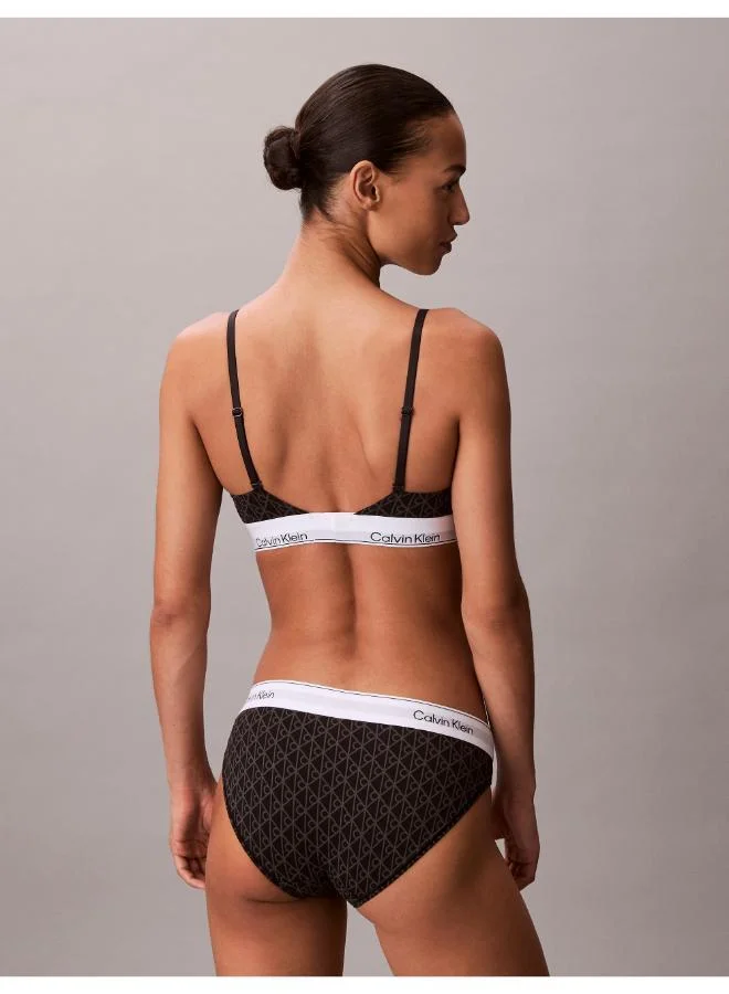 كالفن كلاين حمالة صدر مثلثية بشعار