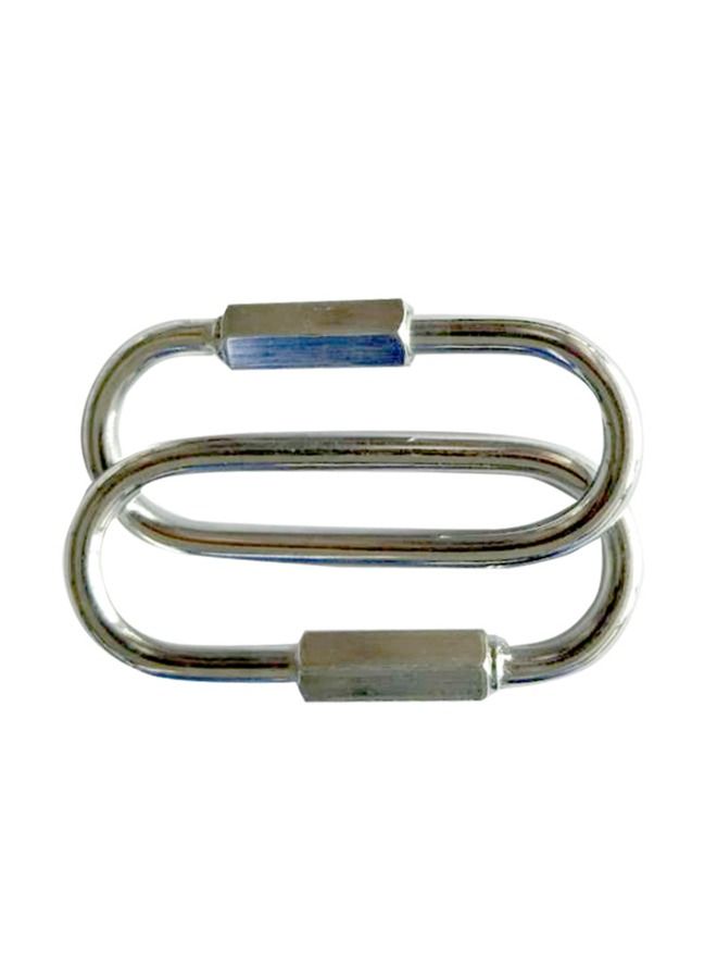 جساي تويز 2 قطعة الفولاذ المقاوم للصدأ روابط سريعة خطاف أمان لسلاسل التأرجح الفاخرة - Image 3